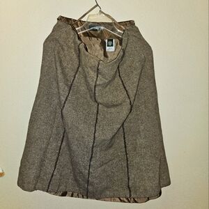 Eddie Bauer Brown Wool Blend Skirt